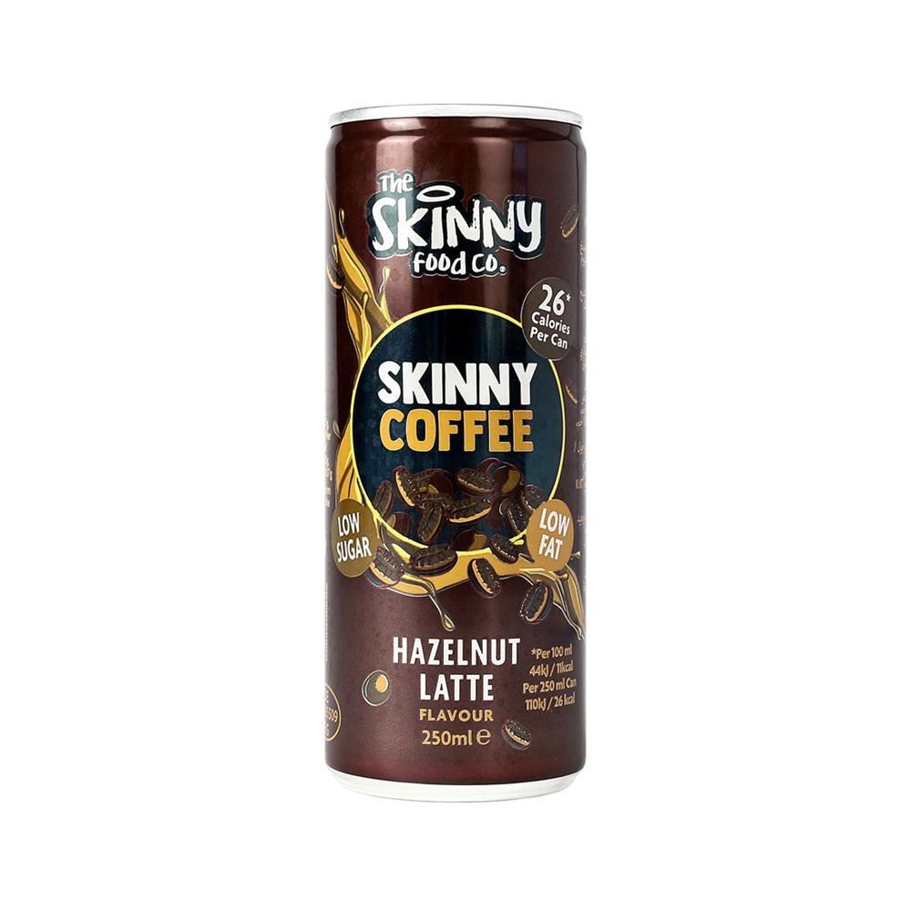 The Skinny Food Co Low Calorie Coffee (Hazelnut Latte) 250ml - 6 Pack