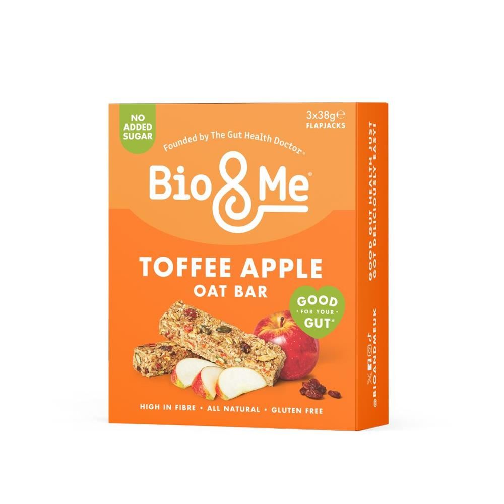 Bio&Me Toffee Apple Oat Bar Multipack 3 x 38g