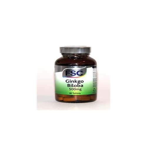 FSC Ginkgo Biloba 500mg 60 Tablets