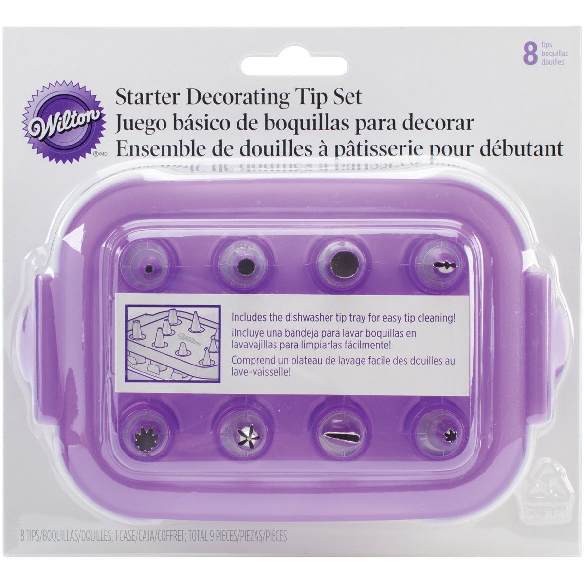 Wilton Decorating 9Pc Starter Tip Set