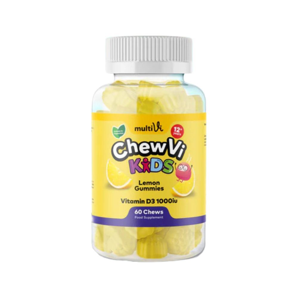 MultiVi Vitamin D3 Gummies Lemon Flavour For Kids 60 gummies