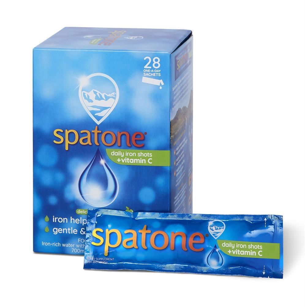 Spatone Apple liquid Iron Supplement with added Vitamin C 28 sachets