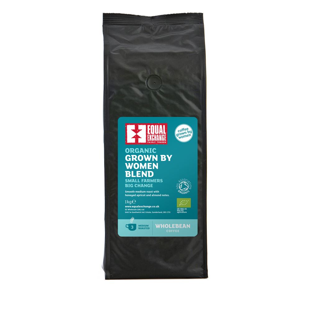 Equal Exchange Organic Grown by Women Coffee Beans 1kg