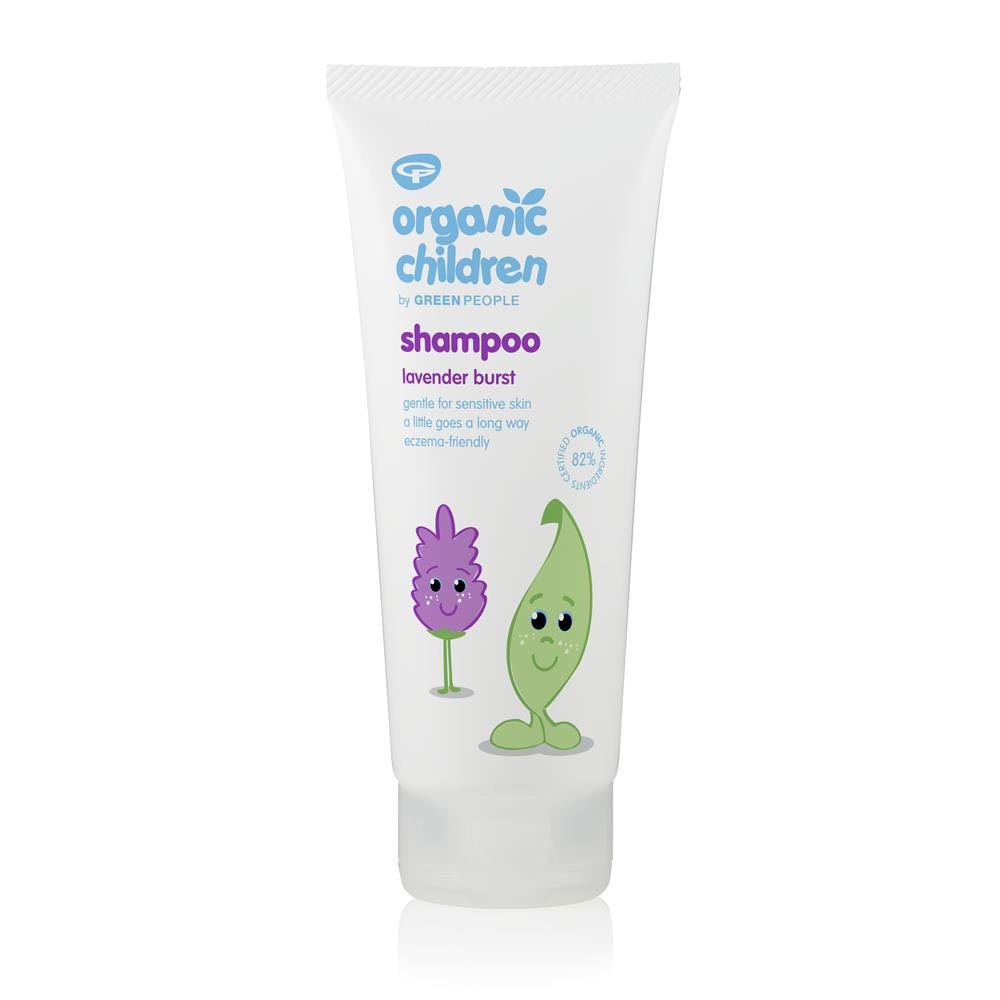 Green People Organic Children Shampoo & Shower Wash - Lavender Burst 200ml