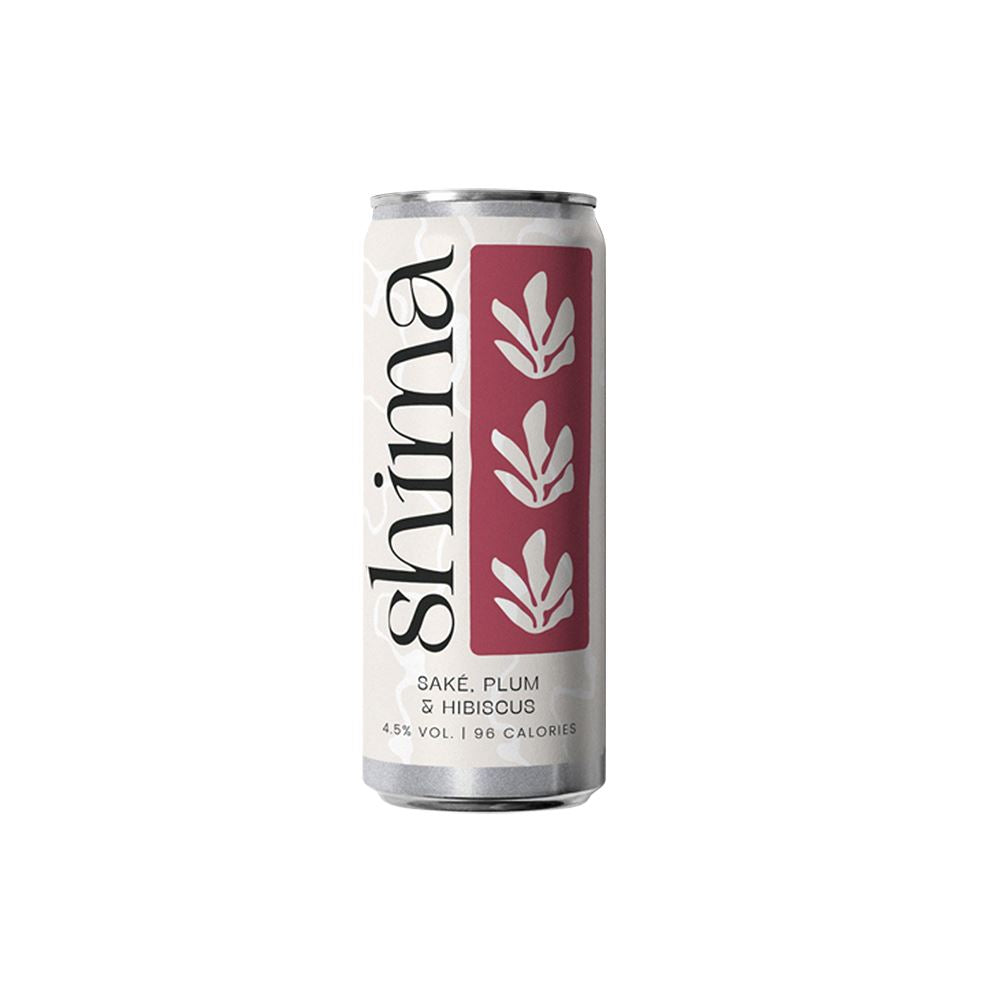 Shima Drinks Sake Spritz Plum & Hibiscus - Slim Can 250ml