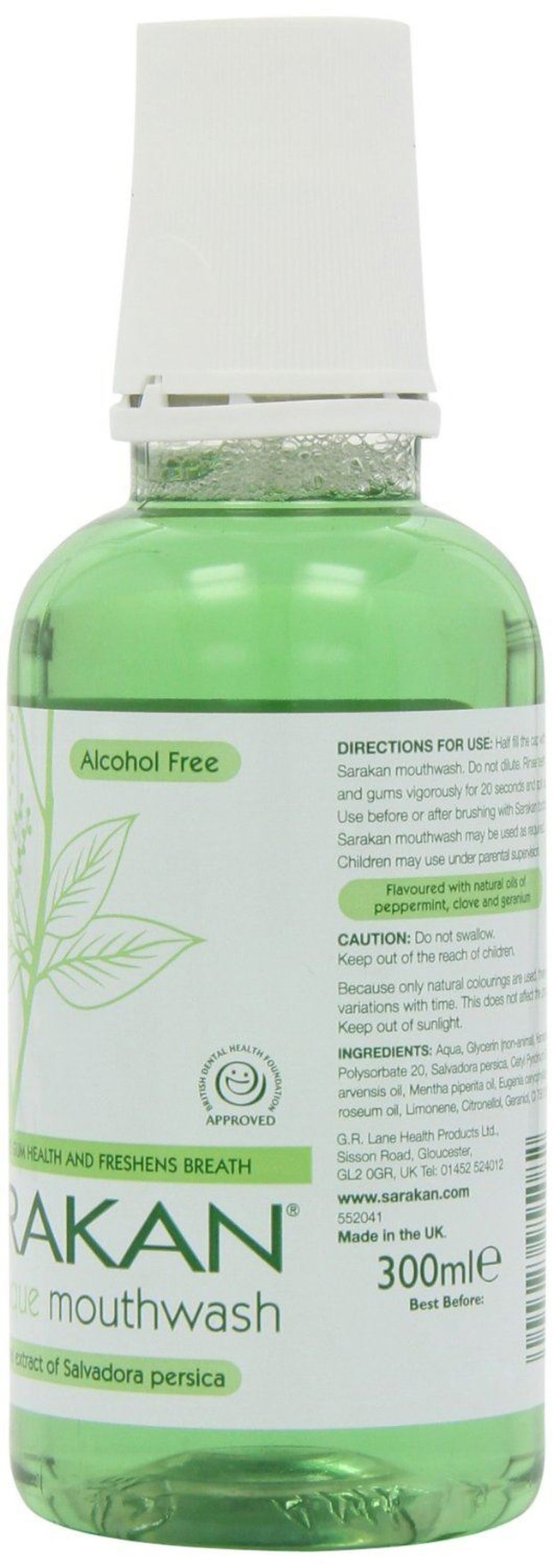 Sarakan 300ml Anti Plaque Mouthwash- Multibuy - image 2