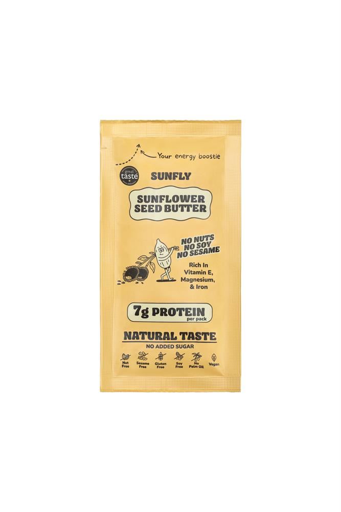 Sunfly Sunflower Seed Butter Natural Sachet 32g - 12 Pack