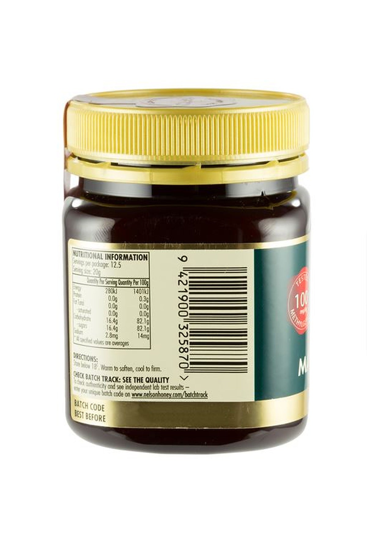 Nelson Manuka Honey MGO 100+ - 250g / 500g / 1kg - image 4