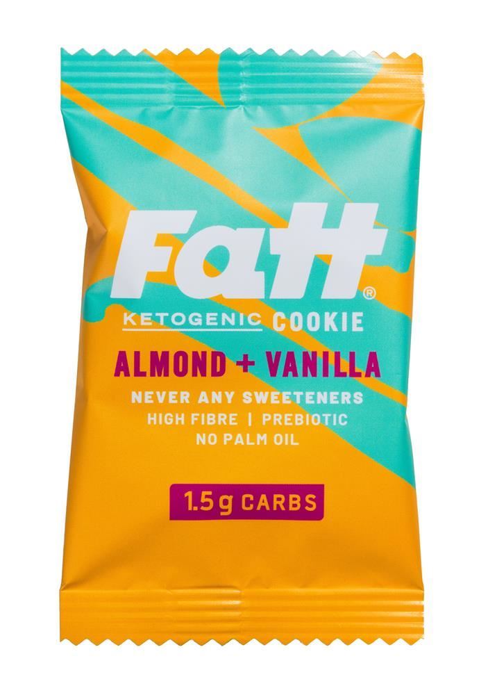 Fattbar Almond and Vanilla Cookie 30g - 12 Pack