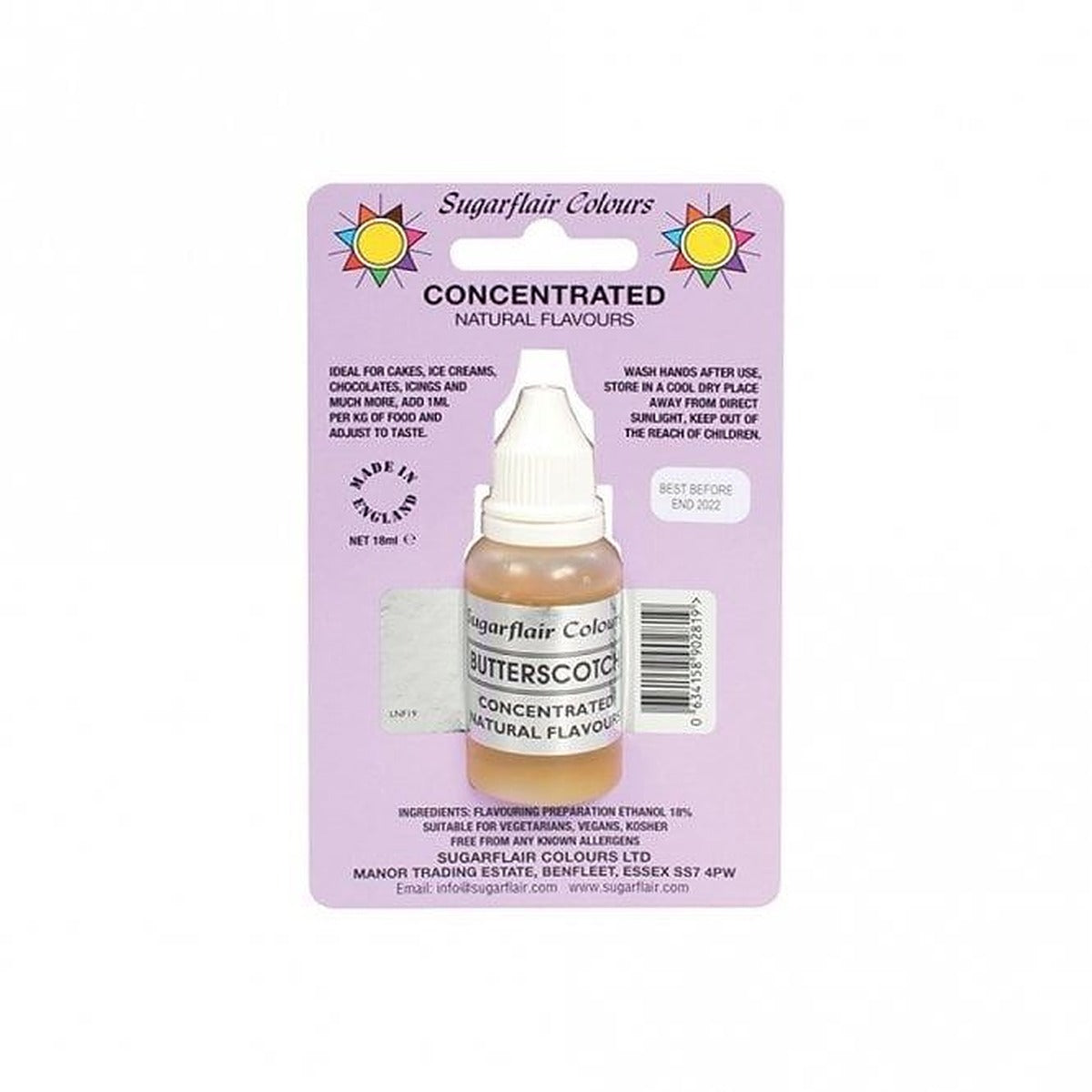 Sugarflair Concentrated NATURAL Food Flavours - 18ml - image 13