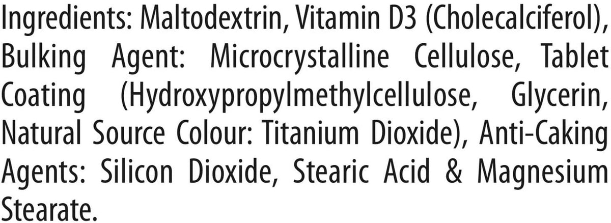 Vitabiotics Ultra Vitamin D 2000 IU Extra Strength - 96 Tablets - image 5