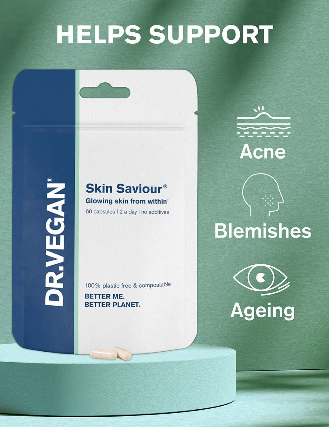 Dr. Vegan Skin Saviour - 60 Capsules