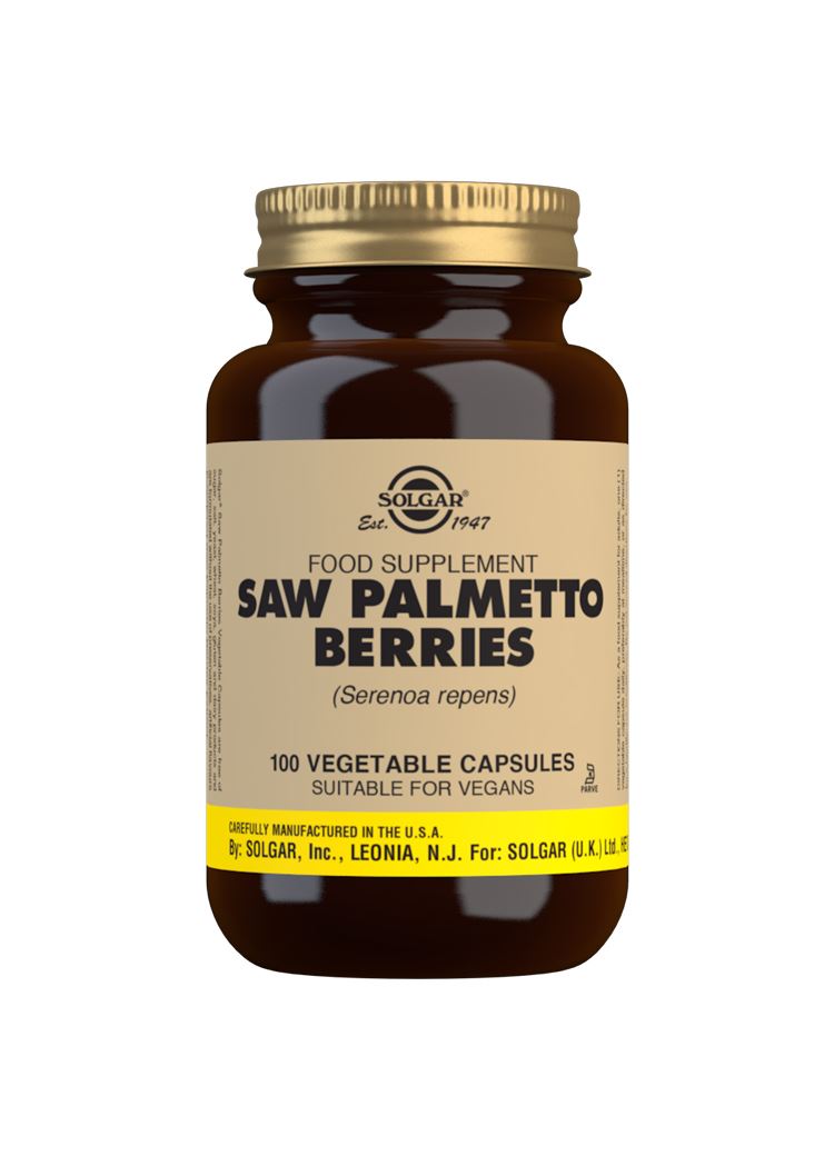 Solgar Saw Palmetto Berries - 100 Vegicaps