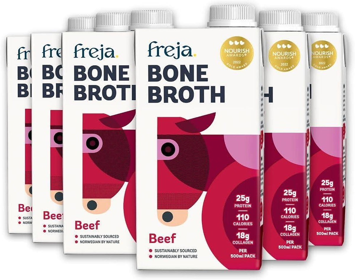 Take Stock Freja Beef Bone Broth 500ml - 6 Pack - image 2