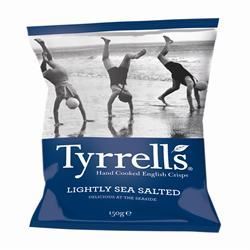 Tyrrells Lightly Salted Crisps 150g - 6 Pack