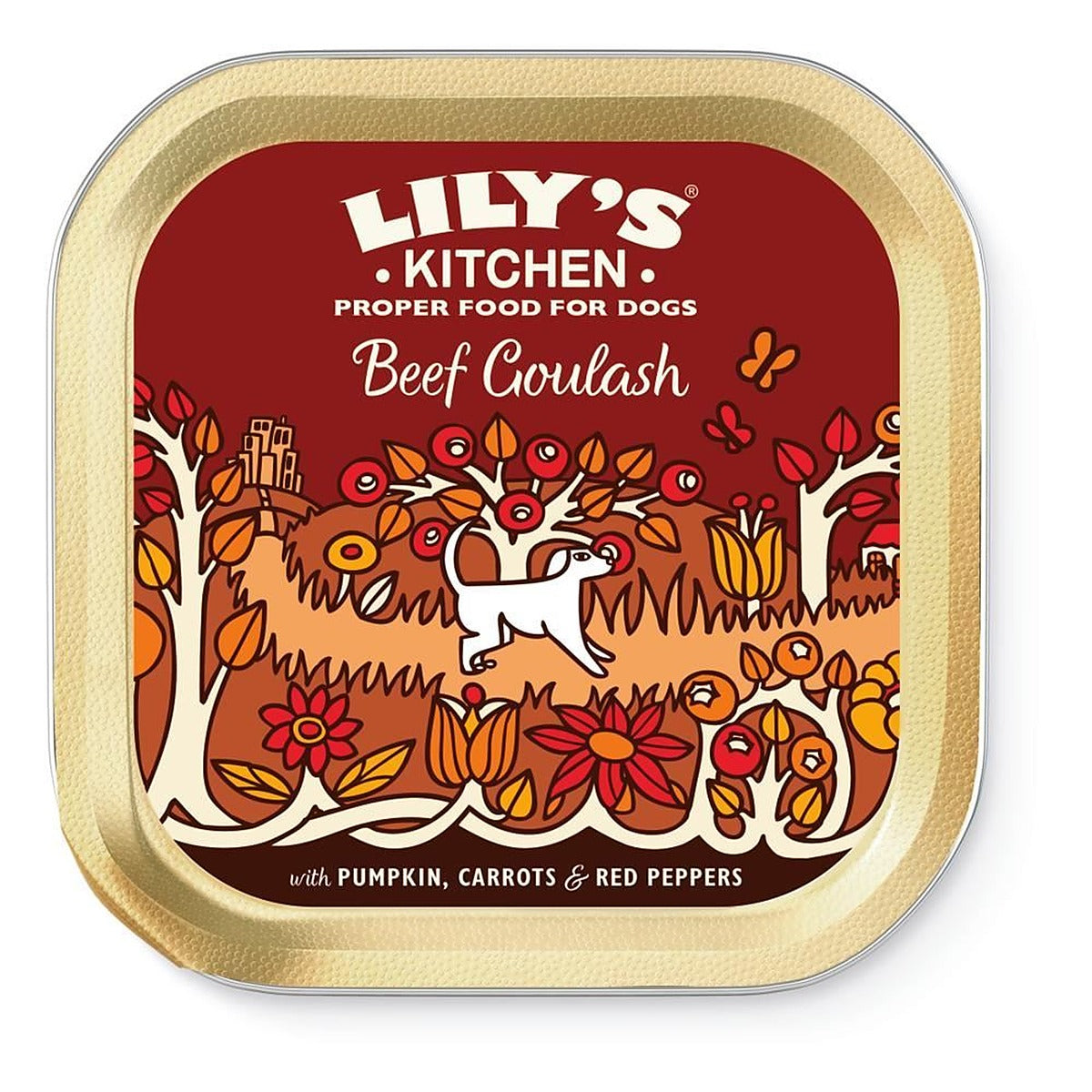 Lilys Kitchen Beef Goulash Dog Complete Wet Food 150g - 10 Pack