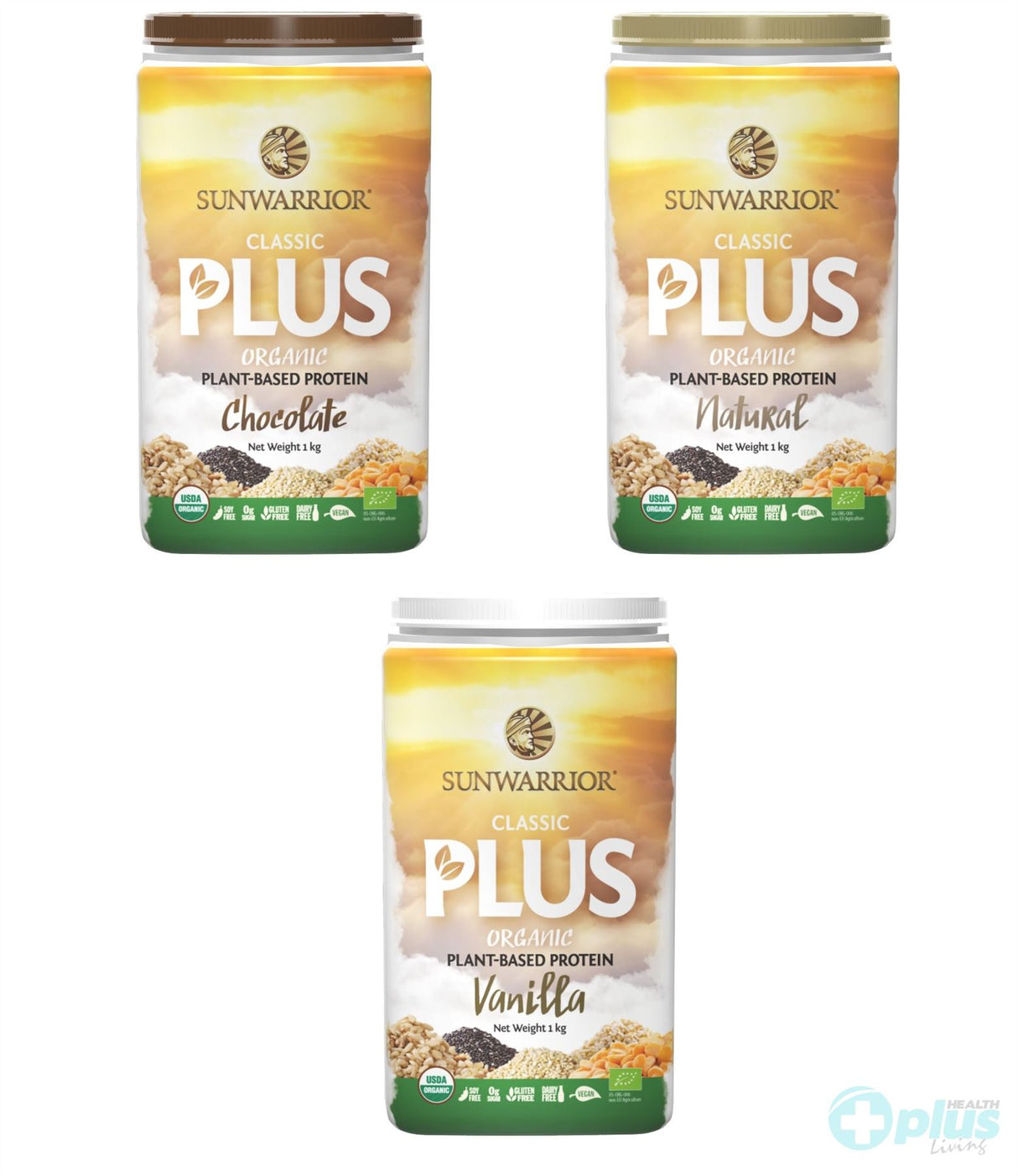 Sunwarrior Classic Plus Protein Powder - 1kg