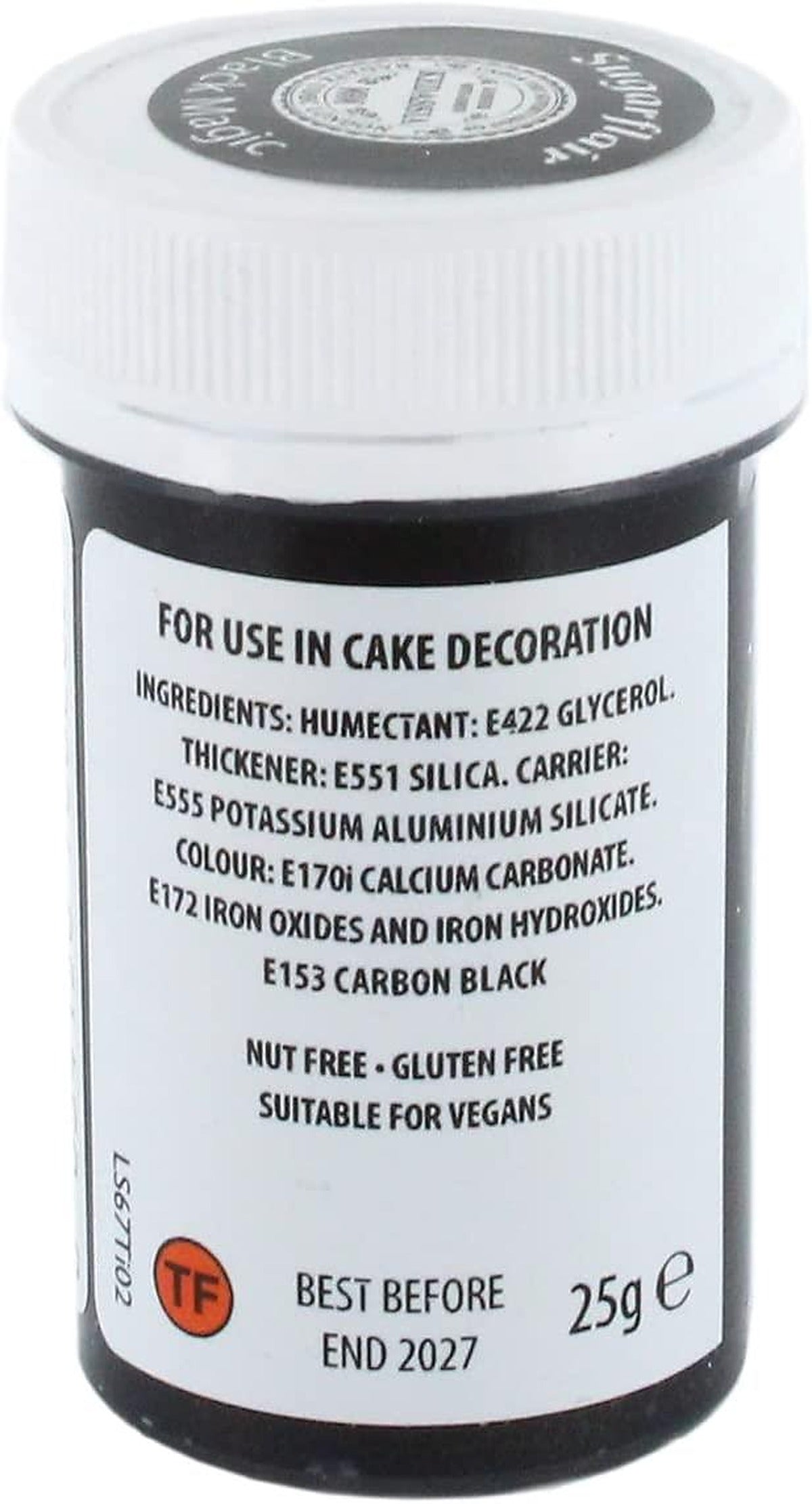Sugarflair Satin 25g - Black Magic - image 2