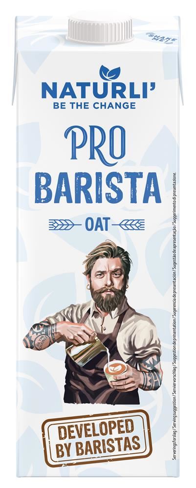 Naturli Ambient Naturli Pro Barista Oat 1l - 8 Pack