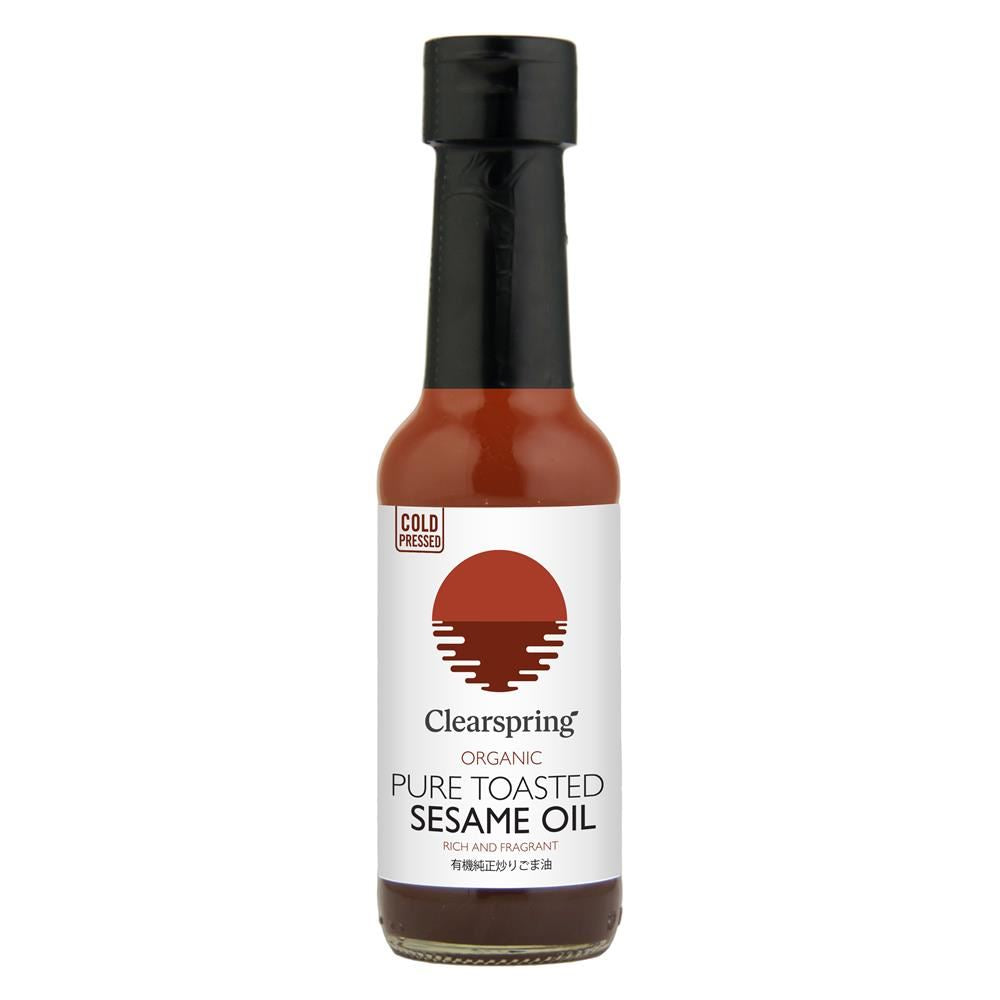 Clearspring Organic Pure Toasted Sesame Oil 150ml