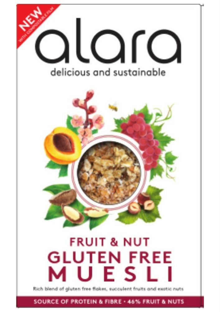 Alara Fruit and Nut Gluten Free Muesli 475g