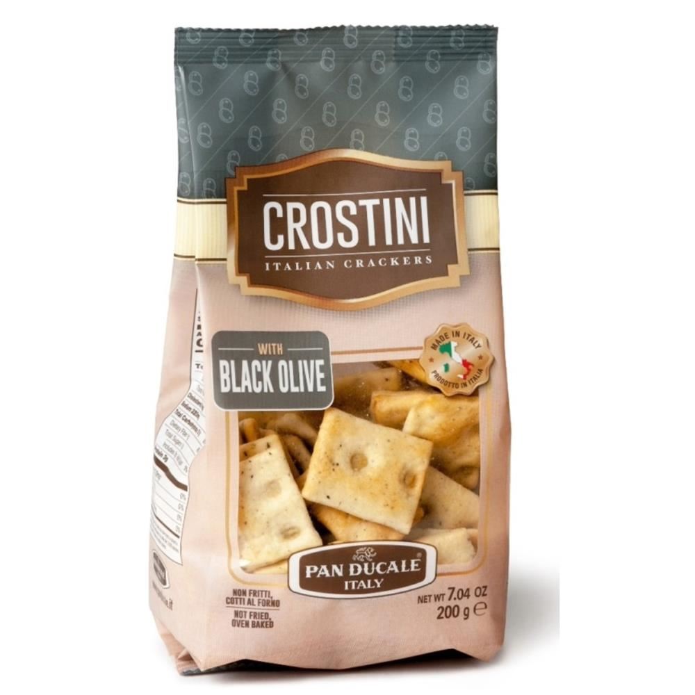 Pan Ducale Crostini with Black Olive 200g