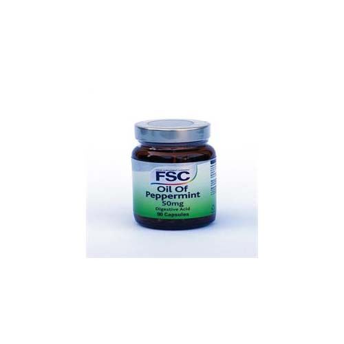 FSC Peppermint Oil 50mg 90 Capsules