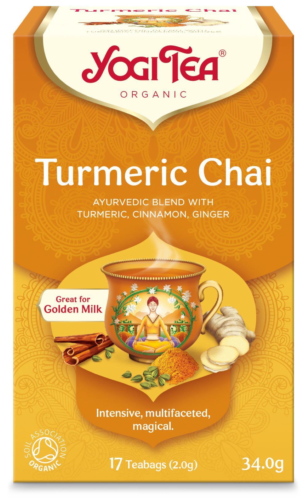Yogi Tea Organic Turmeric Chai 17 Bags
