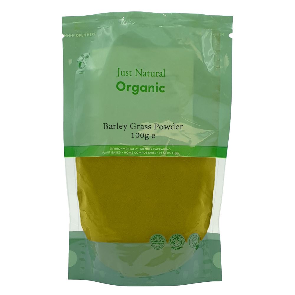 Just Natural Organic Organic Barley Grass Powder 100g