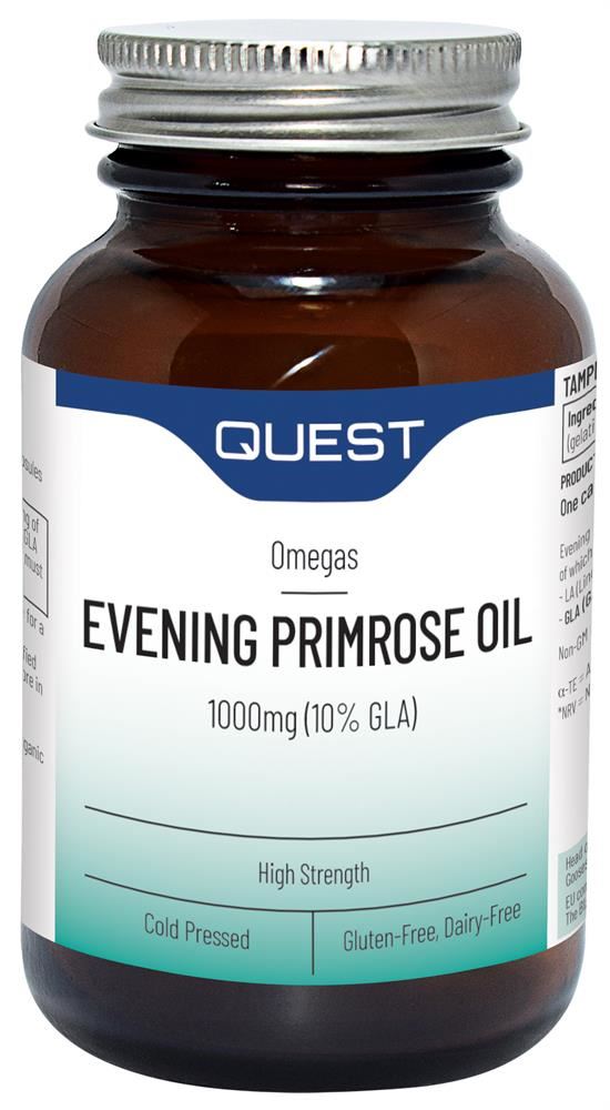 Quest EVENING PRIMROSE OIL 1000mg 90 Capsules