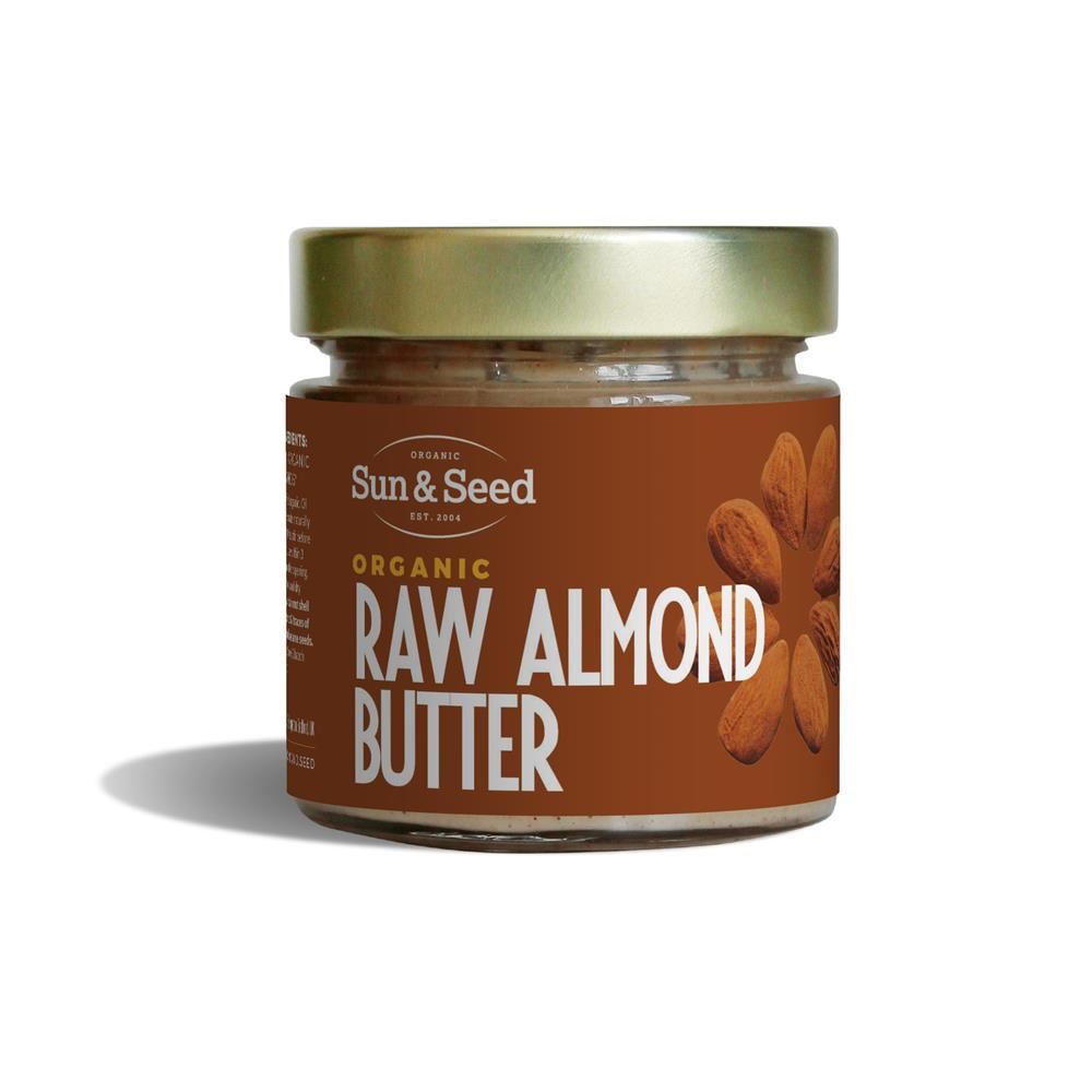 Sun and Seed Organic Raw Almond Kernel Butter 200g