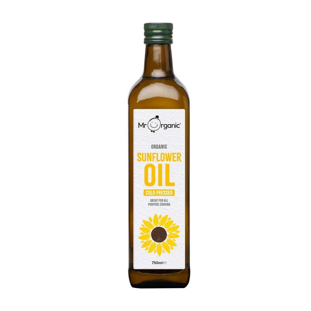 Mr Organic Italian Sunflower Oil 750ml