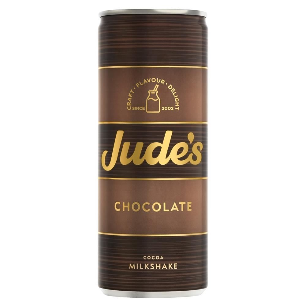 Judes Ice Cream Chocolate Milkshake 250ml - 12 Pack