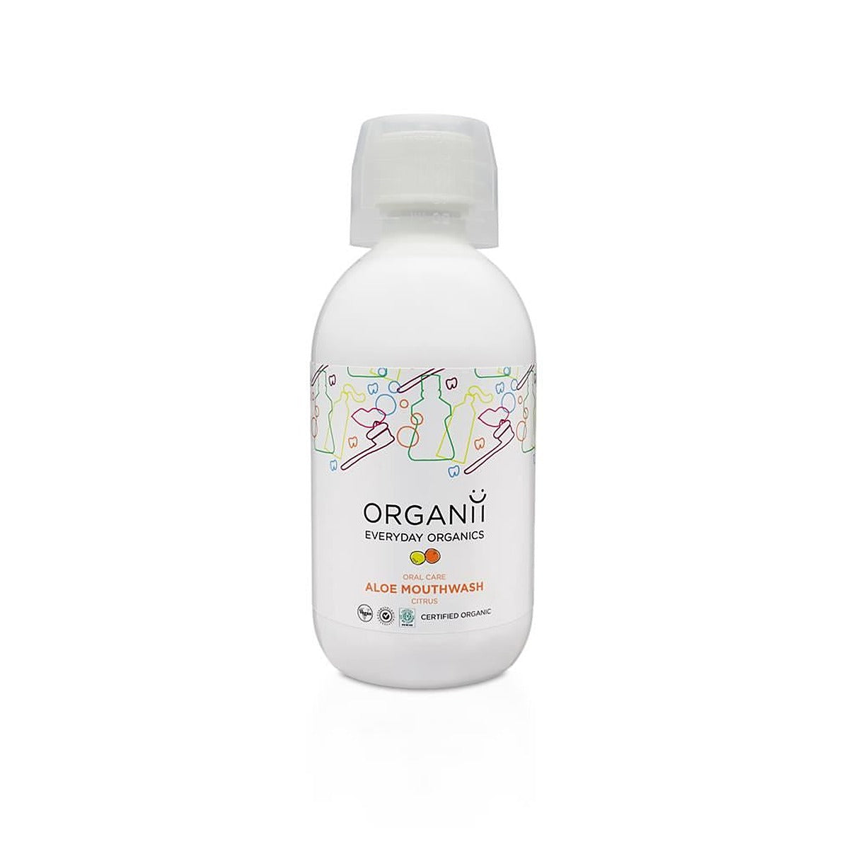 Organii Aloe Vera & Citrus Mouthwash 500ml