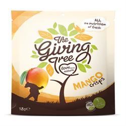 Giving Tree Snacks Freeze Dried Mango Crisps 18g - 12 Pack