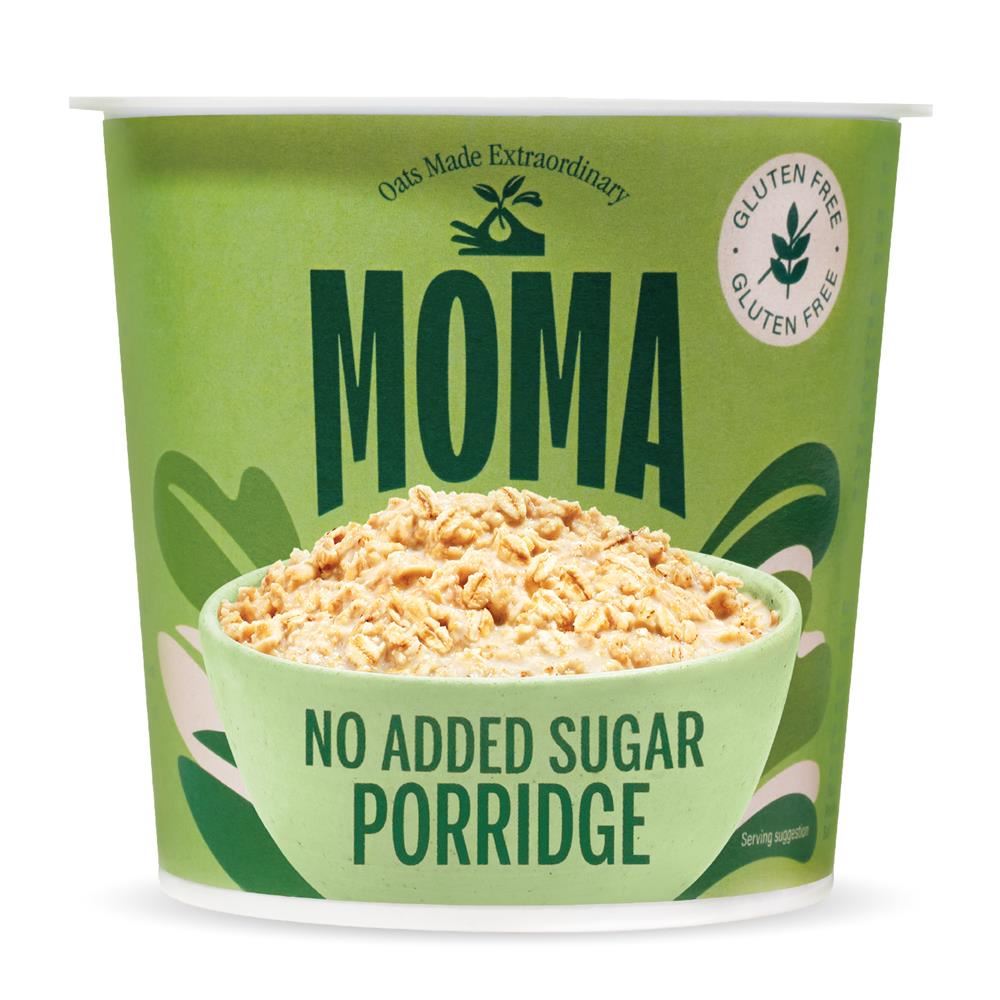Moma Foods Gluten Free Plain Porridge Pot 65g