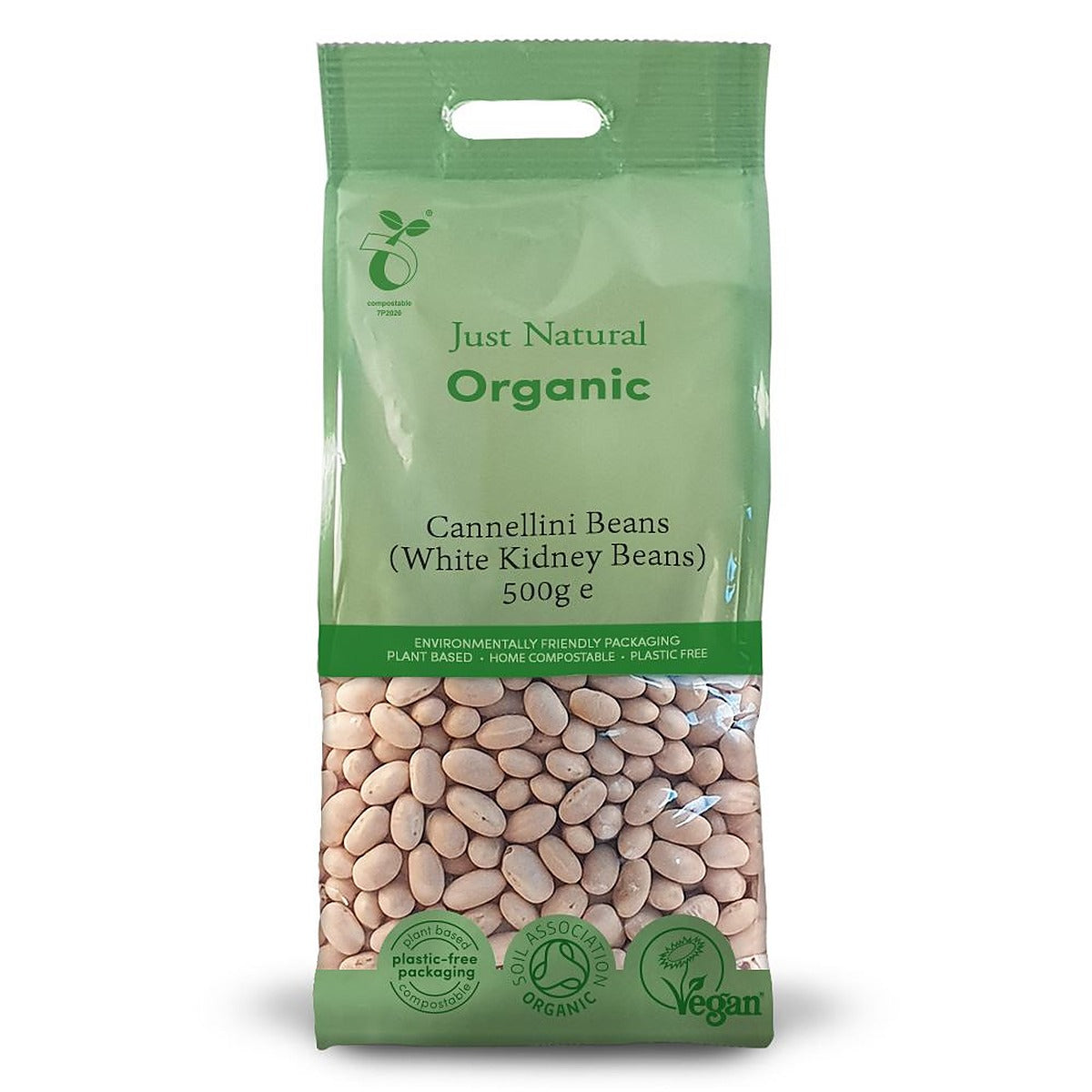 Just Natural Organic Organic Cannellini Beans (White Kidney Beans) 500g