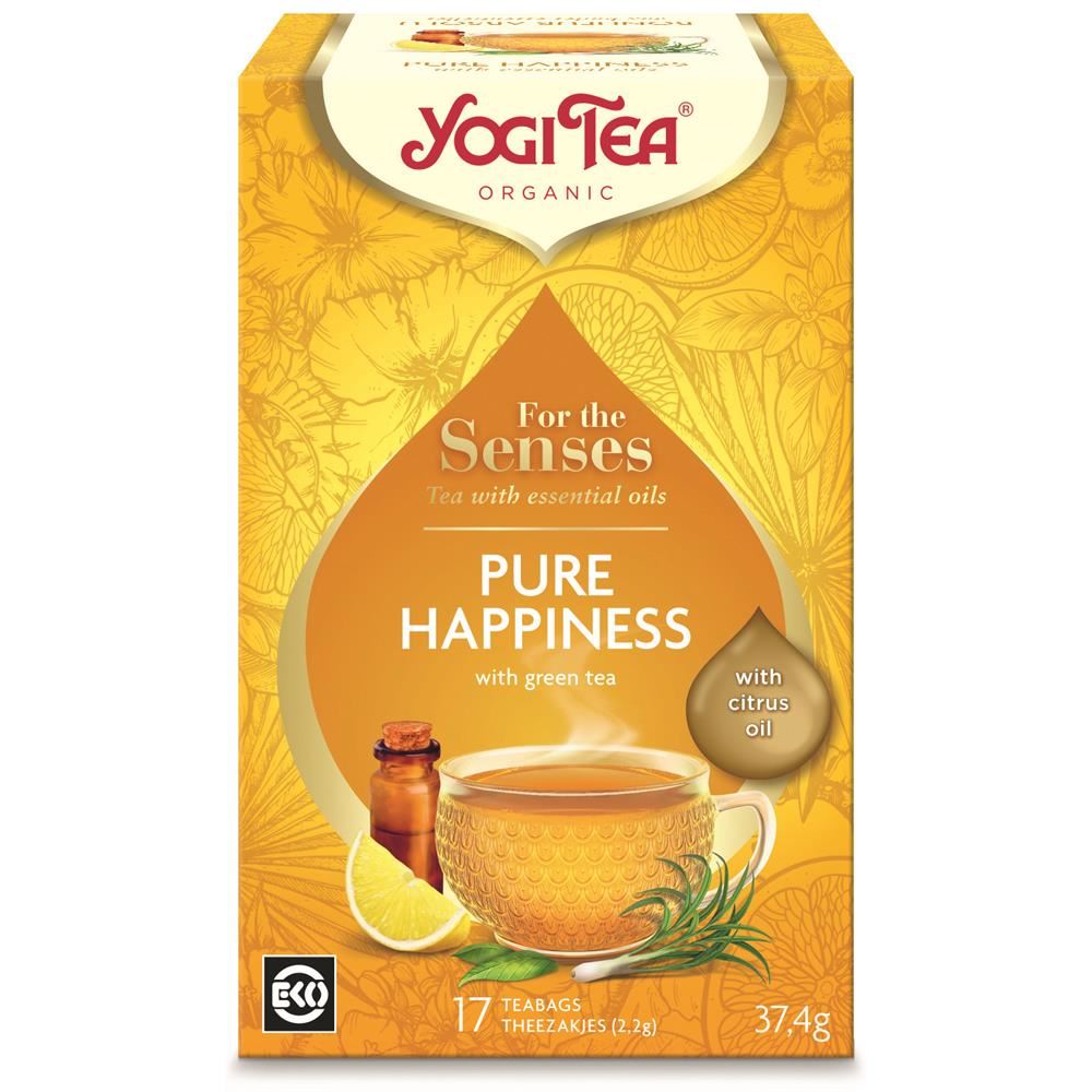 Yogi Tea For The Senses Pure Happiness 17 Bags