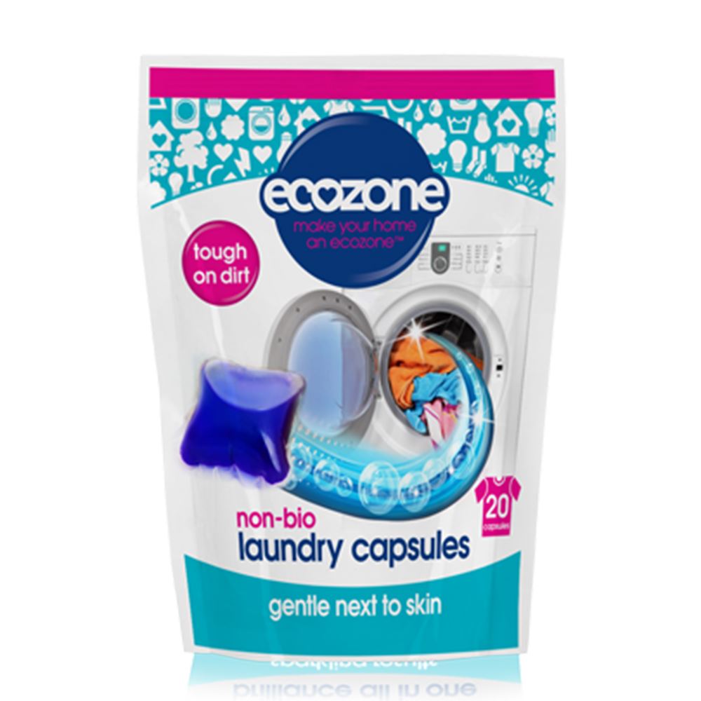 Ecozone Non Bio Laundry Liquid Capsules 20 capsules