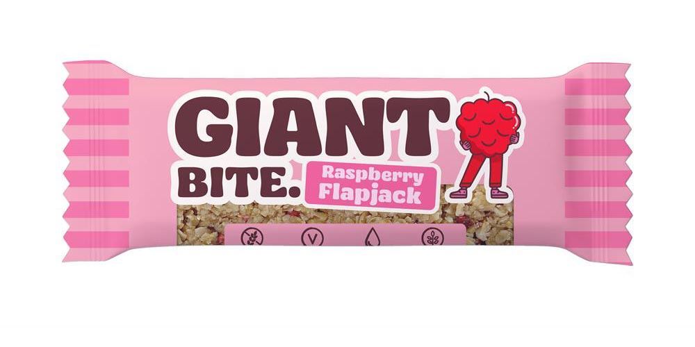 Ma Baker Giant Bites Raspberry Bar 42g - 15 Pack
