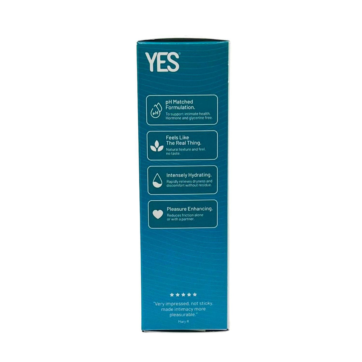 YES WB Organic Water Based Personal Lubricant