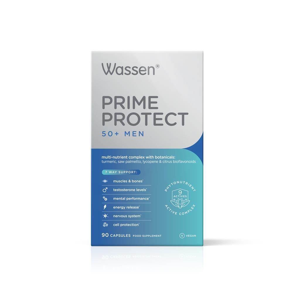Wassen Prime Protect 50+ Men multivitamin 90 Capsules