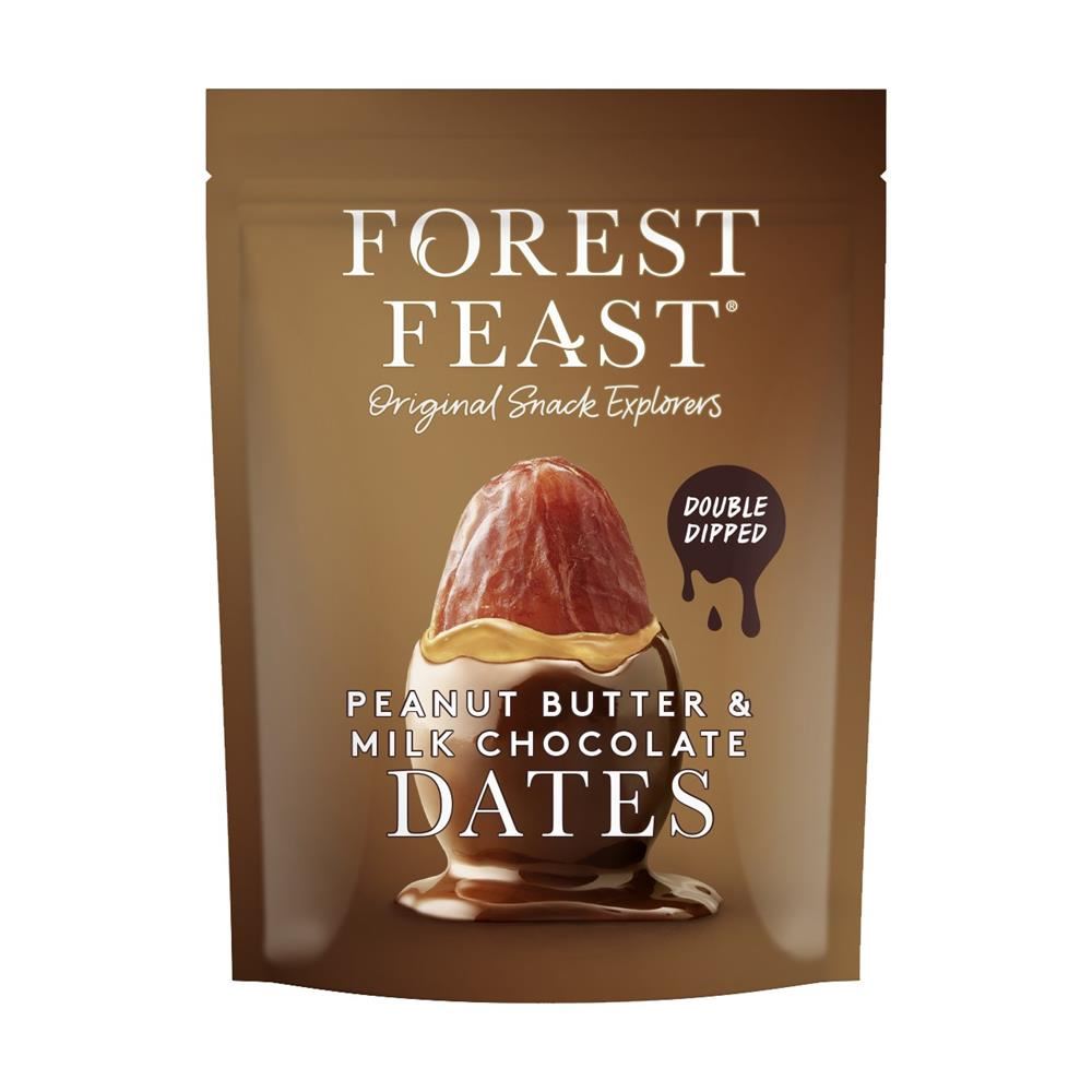 Forest Feast Milk Chocolate Peanut Butter Dates 140g
