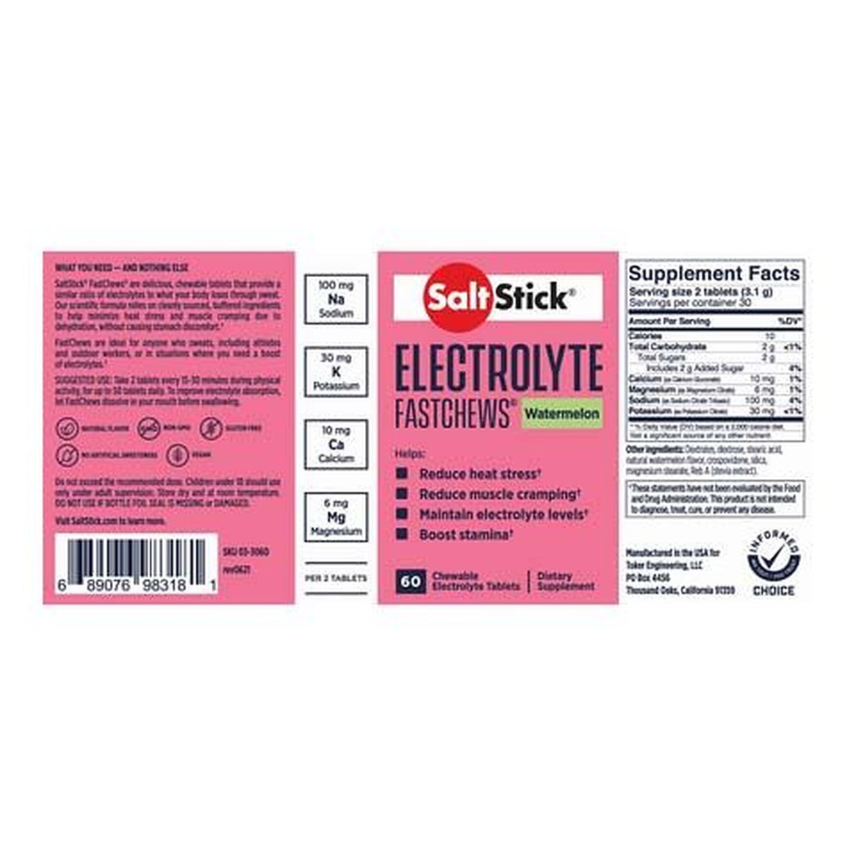 SaltStick Electrolyte FastChews - Pack of 10 - All Flavours - image 9