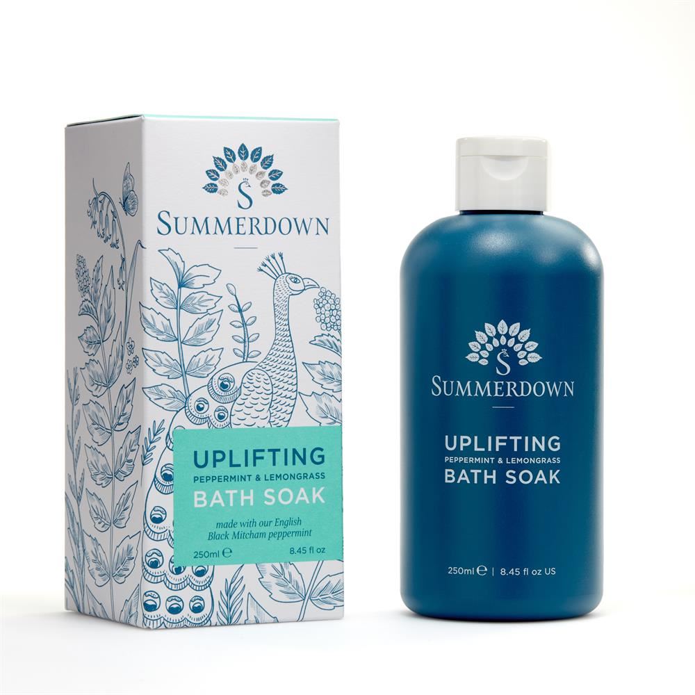 Summerdown Peppermint & Lemongrass Bath Soak 250ml
