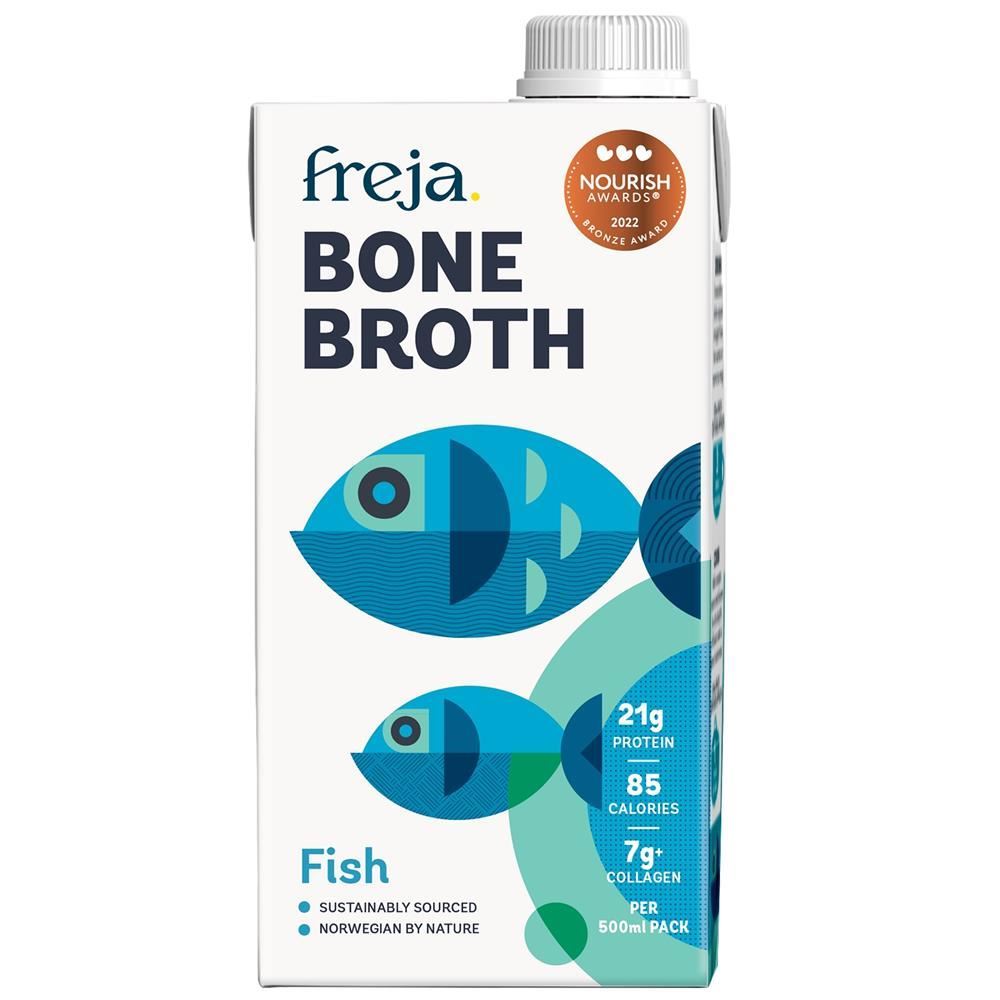 Take Stock Freja Fish Bone Broth 500ml - 4 Pack