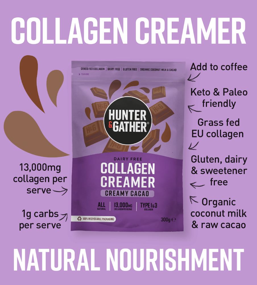 Hunter & Gather Cacao Collagen Creamer 300g