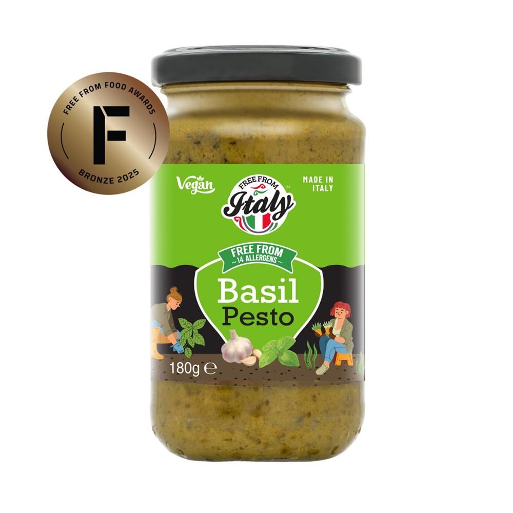 Free From 14 Vegan Basil Pesto 180g - 2 Pack