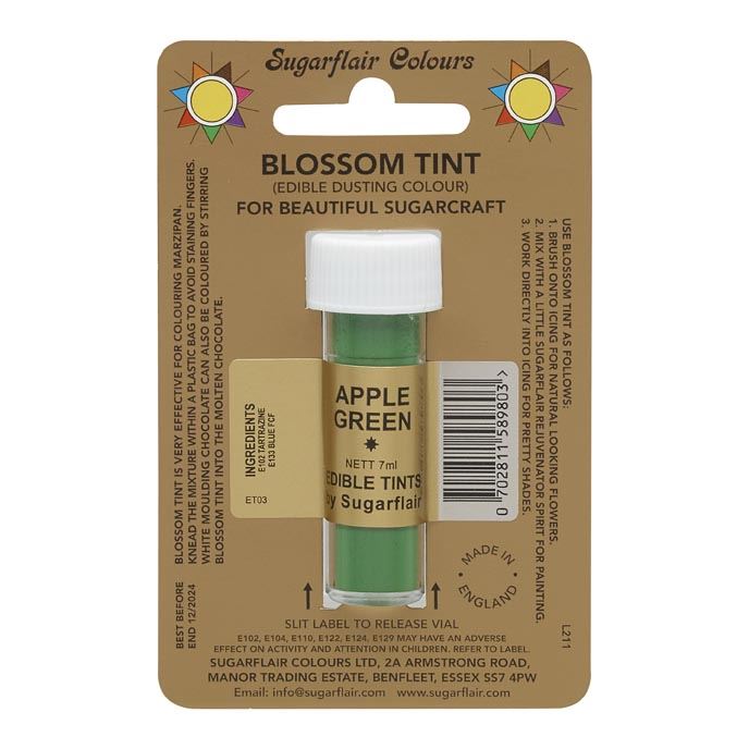 Sugarflair BLOSSOM TINT Edible Food Colour Powder - 7ml
