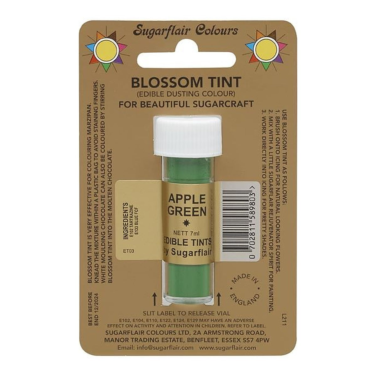 Sugarflair BLOSSOM TINT Edible Food Colour Powder - 7ml - image 34